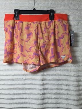 0479 Korsa Women's Athletic Shorts with Built In Underwear; Medium